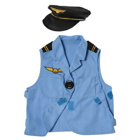 MARVEL EDUCATION CO Pilot Toddler Dress-Up, Vest And Hat 613